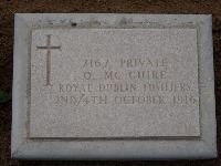 Struma Military Cemetery - McGuire, O